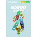 WASPE 12000Puffs хорошая вейпная горячая распродажа Швеция